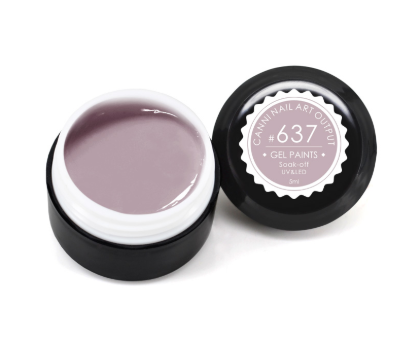 

Гель-краска CANNI 5мл №637 бежево-кремовая