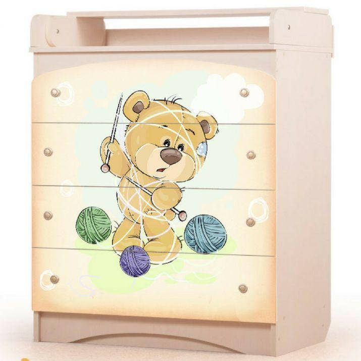 

Комод пеленальный "Мишка Хеппи"