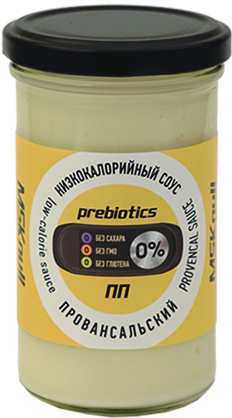 

Низкокалорийный соус c пребиотиком MSK null ZERO "Провансальский" (260 грамм)