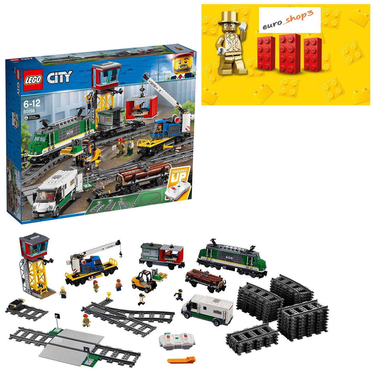 

LEGO City Вантажний потяг 60198
