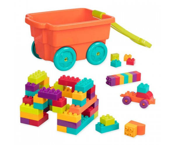 

Конструктор Battat Архитектор 54 детали в коляске (BT2539Z)