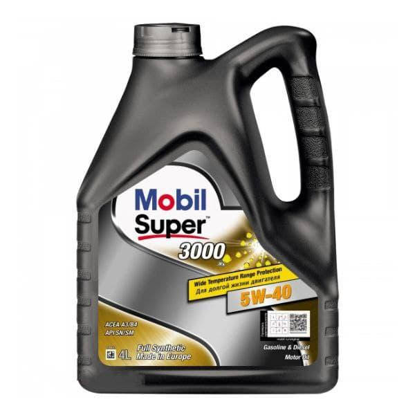 

Моторное масло Mobil Super 3000 X1 5W-40 4л (151776) ORG 151776