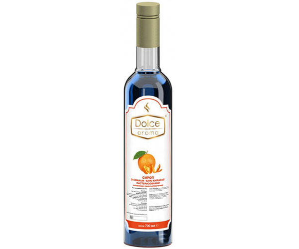 

Сироп Dolce Aroma Блю Кюрасао 700 мл