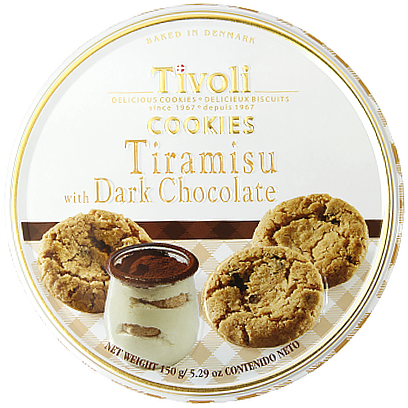 

Печиво Тіволі тірамісу Tivoli tiramisu 150g 24шт/ящ (Код : 00-00010249)
