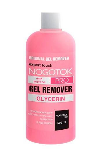 

Жидкость для снятия гель-лака NOGOTOK PRO Gel Remover с глицерином 500 мл