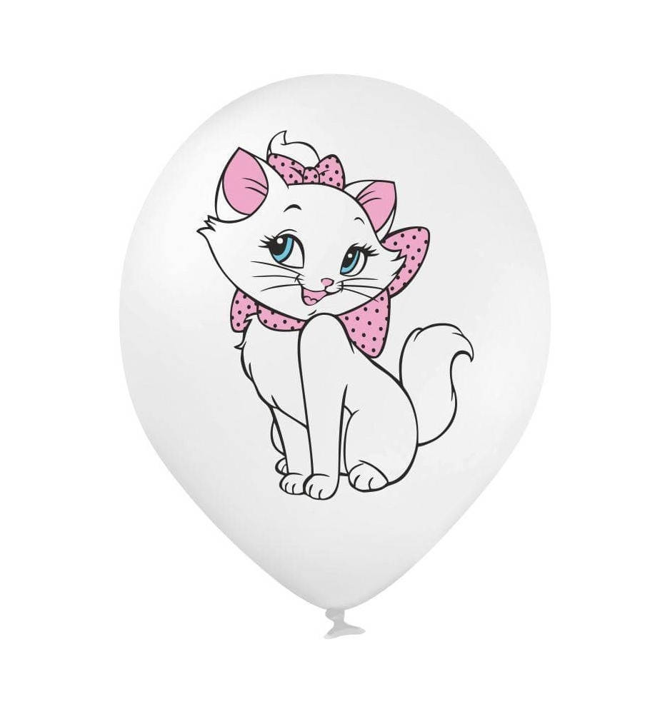 

Латексные шары Belbal кошечка Мери, 12" 30 см, 5 шт