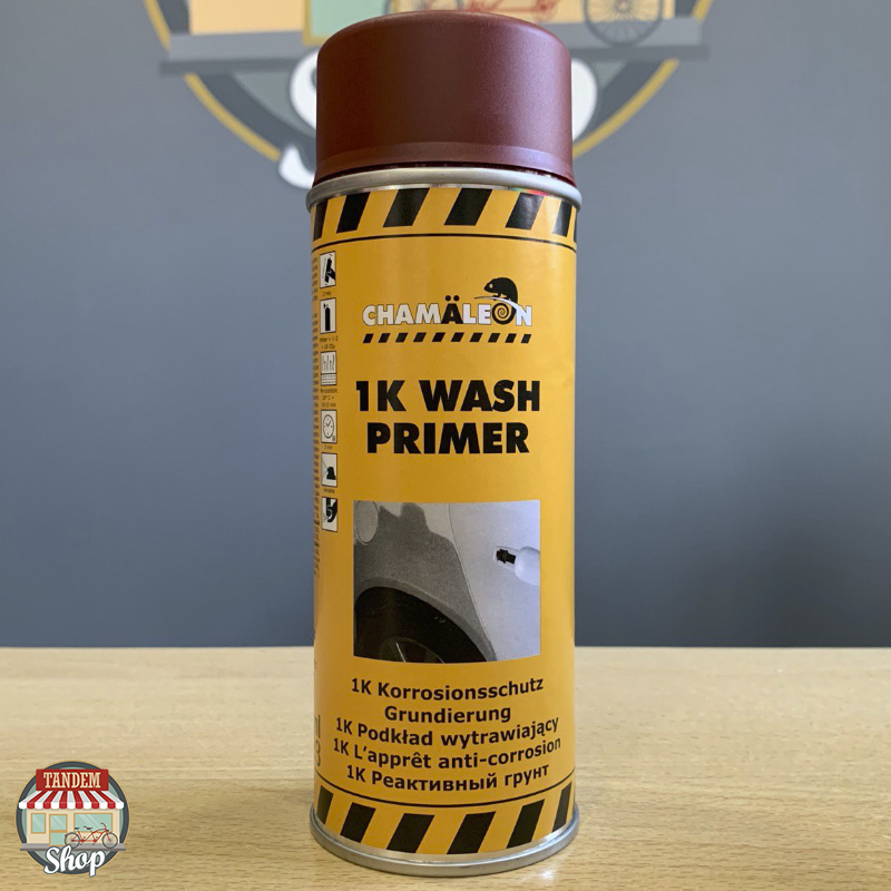 

Грунт реактивный Сhamaleon 602 1K Wash Primer, 400 мл Аэрозоль, Коричневый