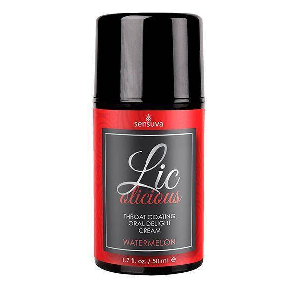 

Гель для минета Sensuva - Lic-o-licious Watermelon (50 мл), маслянистый, без сахара