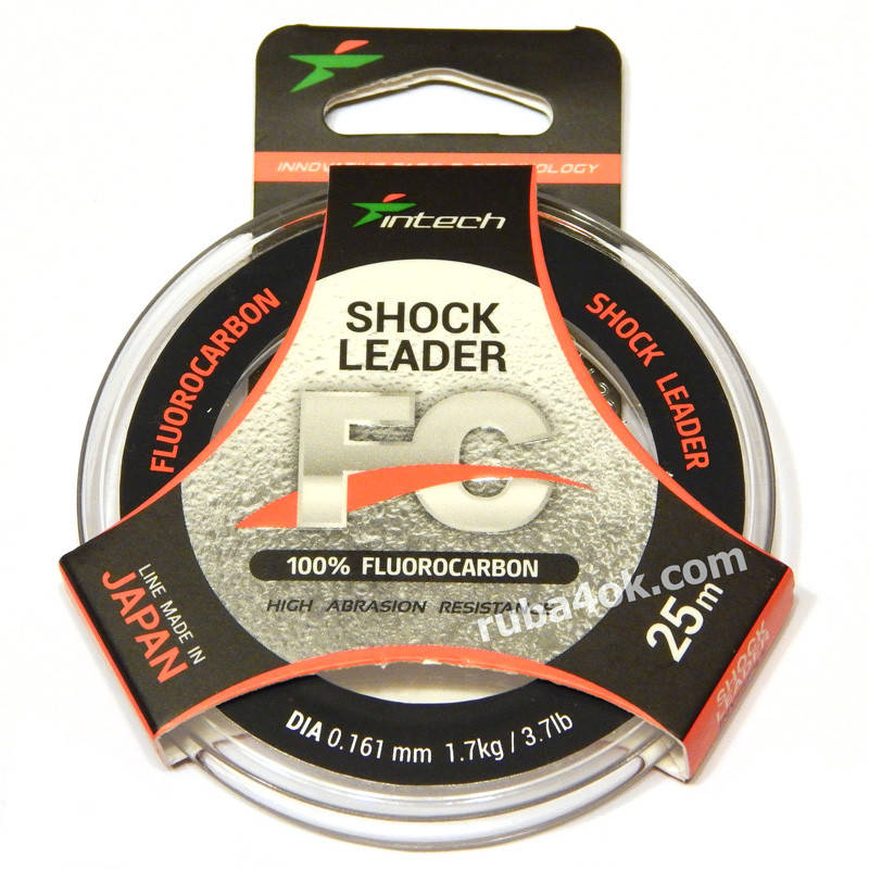 

Флюорокарбон Intech FC Shock Leader 0.161мм 25м (1.7kg / 3.7lb)