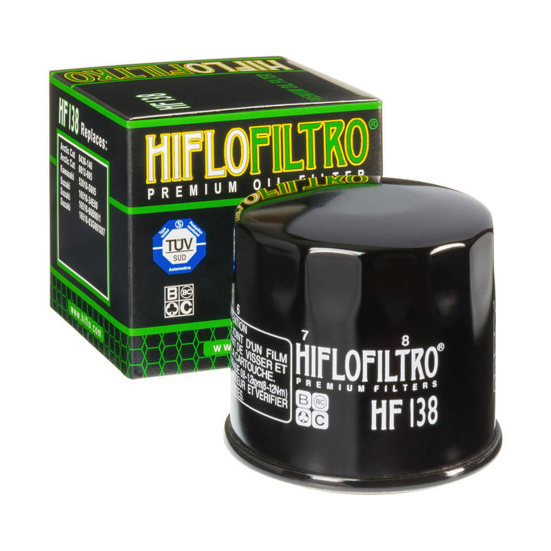 

HIFLO МАСЛЯНЫЙ ФИЛЬТР HF 138 GSX/GSXR/SV/TL/VZ/VS/DL (50)/HF138
