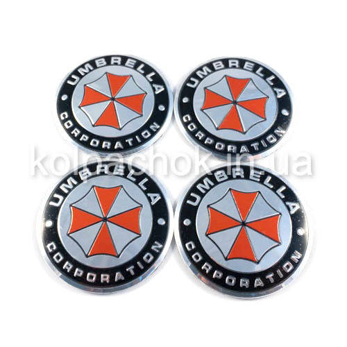 

Наклейки для колпачков на диски Umbrella Corporation (56мм)
