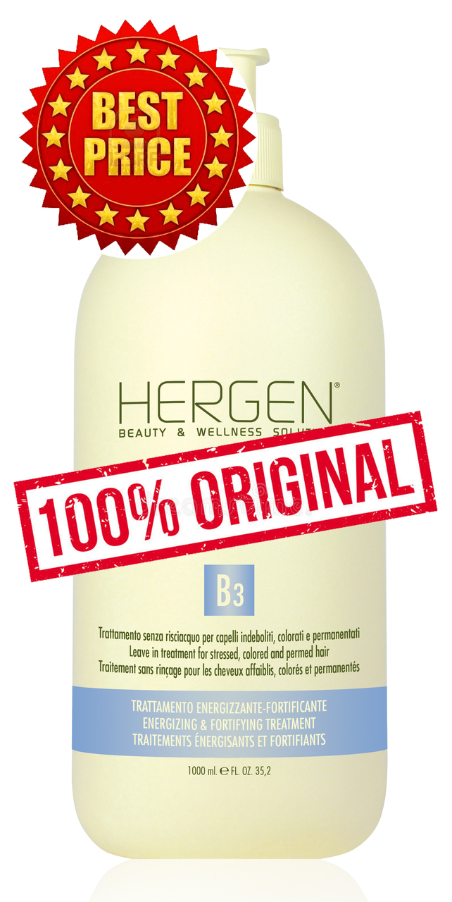 

Бальзам восстановление для ослабленных, окрашенных и завитых волос Hergen B3 1000 мл