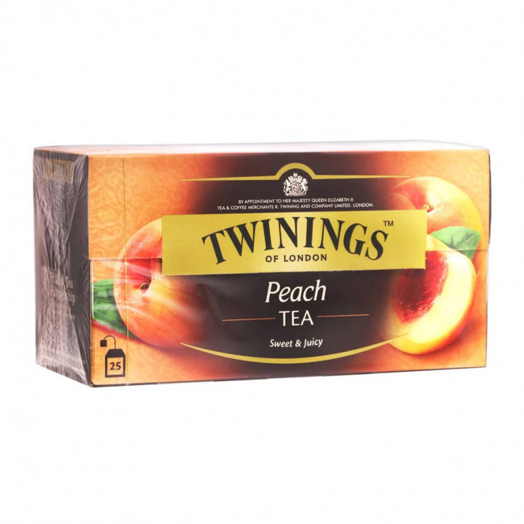 

Чай Твайнінгс Twinings Peach Tea 25пак.