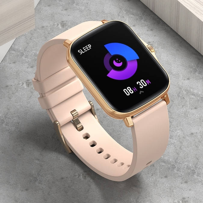

Женские умные смарт часы Smart Kiss Gold