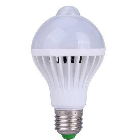

Лампа светодиодная с датчиком движения E27, 5Вт LED