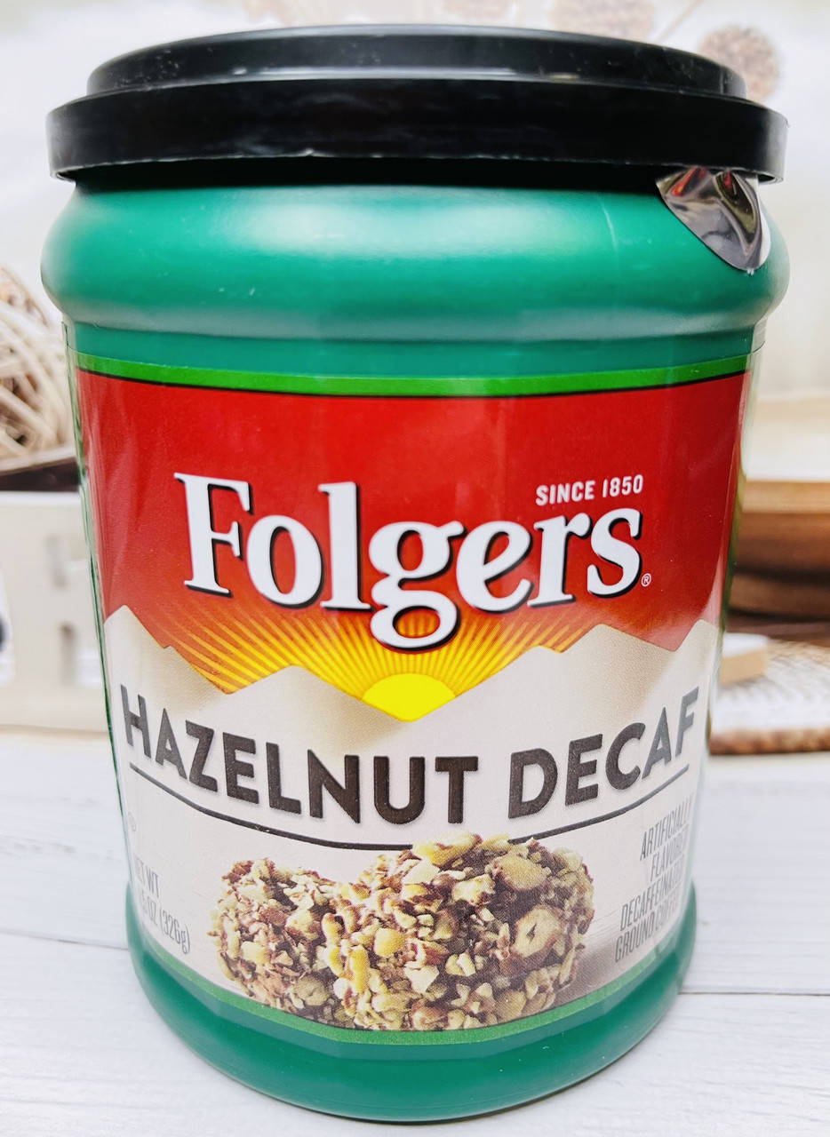 

Мелена кава Folgers горіховий аромат без кофеїну