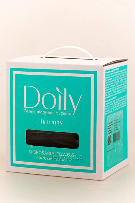 

Doily Полотенца в коробке INFINITY 40х70 см, 50 шт - Черные