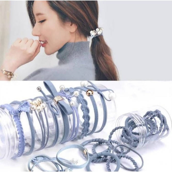 

Набор резинок для волос "Shine", 7 видов наборов по 24 штуки