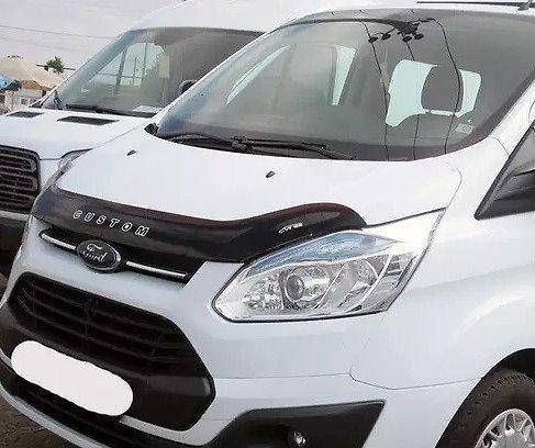 

Дефлектор на капот (мухобойки) Ford Transit Tourneo Custom 2012-