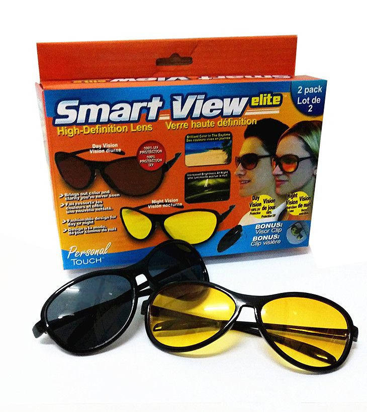 

Антибликовые очки день и ночь Smart View Elite х 2, Качество f