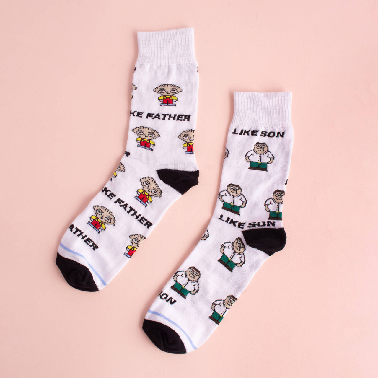 

Носки с принтом "Грифин отец и сын"