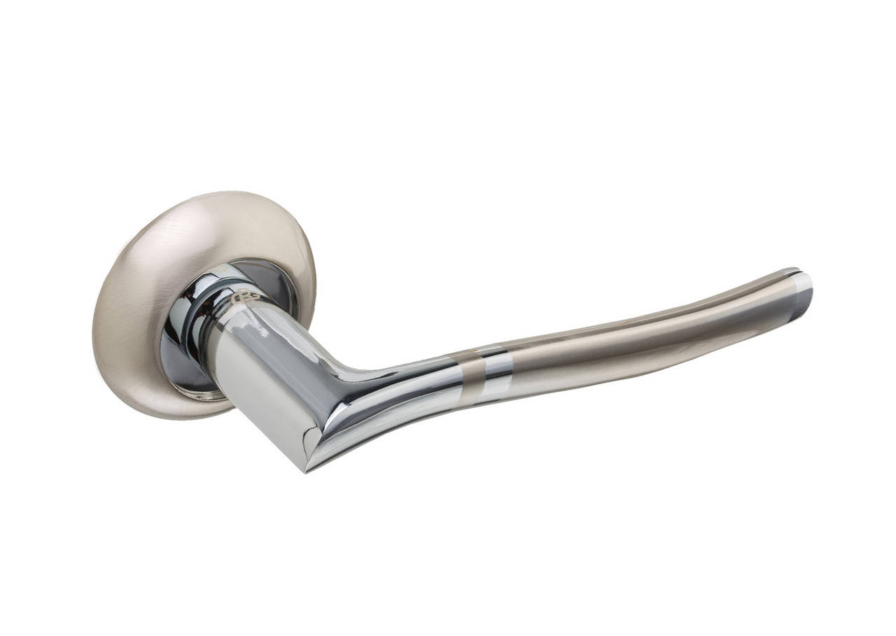 

Ручка дверная Gavroche Titanium A5 SN/CP