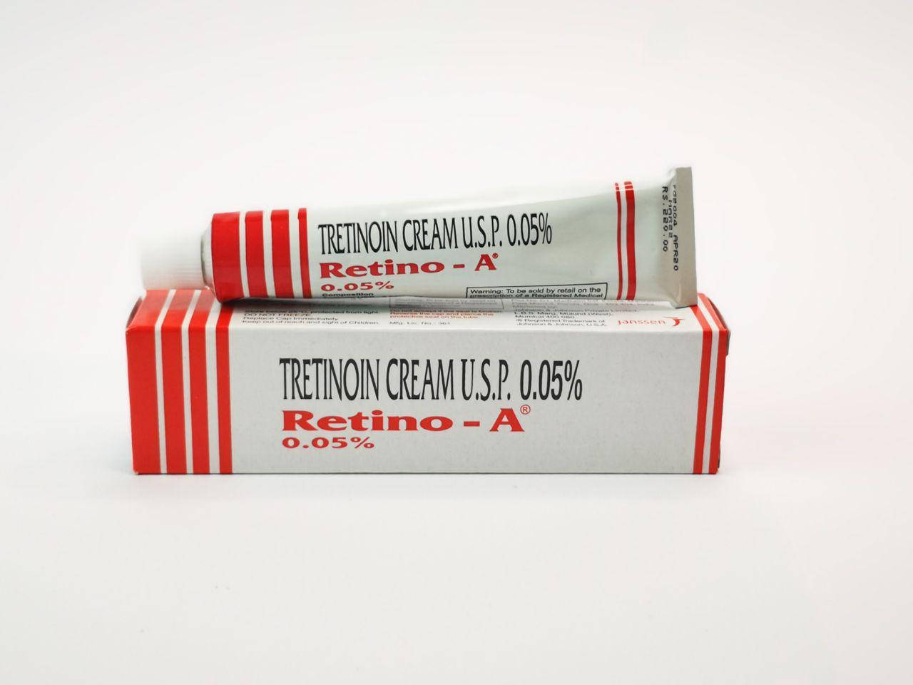 

Третиноин крем (Tretinoin cream Retino-A) от прыщей Janssen, Индия 20г 0.05 %