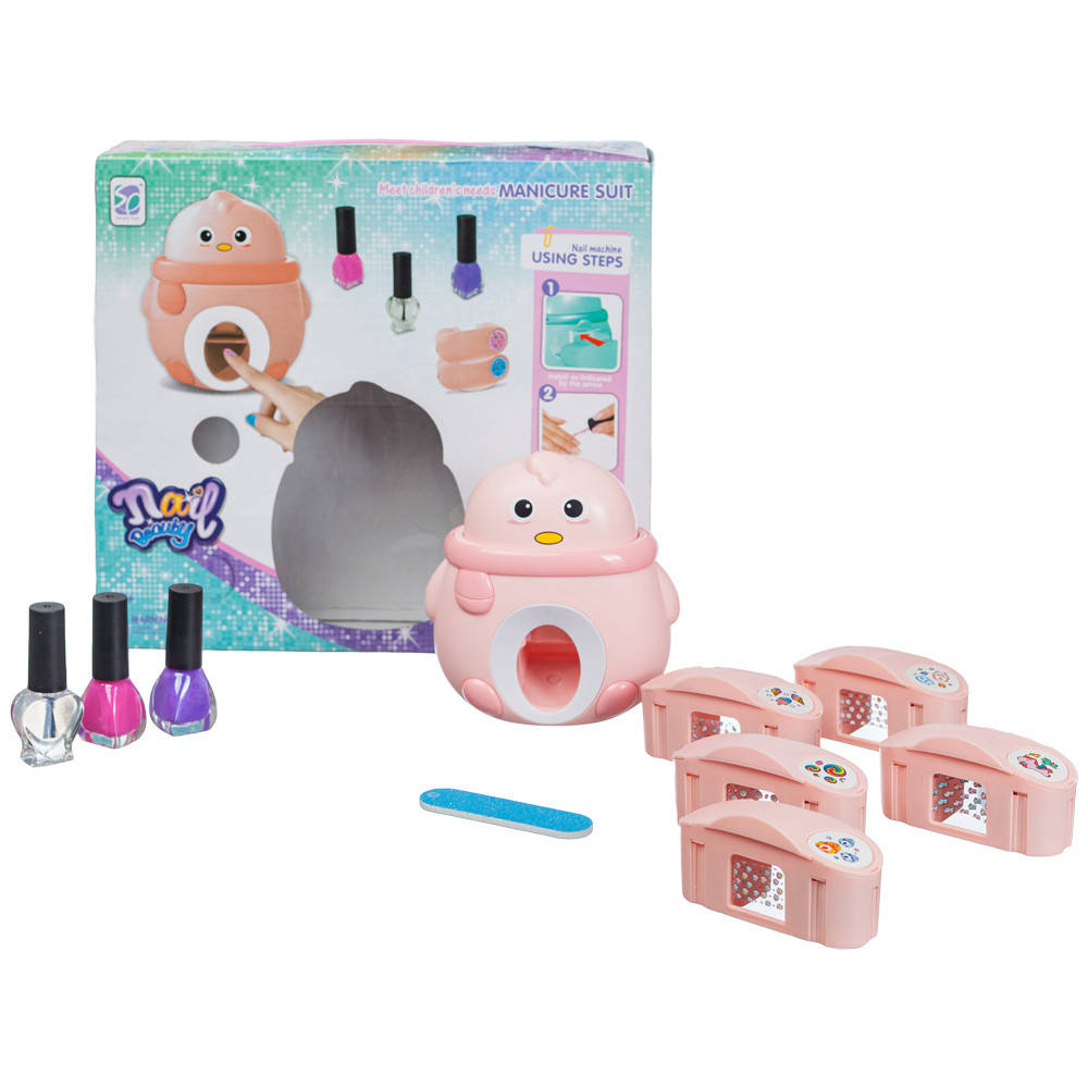 

Детский набор для маникюра Nail Beauty розовый