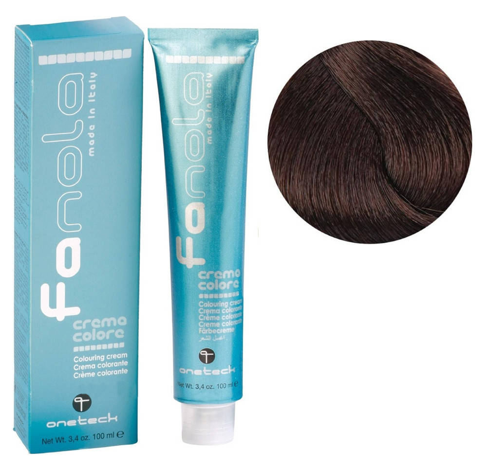 

Крем-краска для волос Fanola №6/29 Bitter chocolate 100 мл (3000Gu)