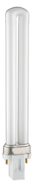 

Лампа люминесцентная Delux PL 11w 6400К G23, Белый