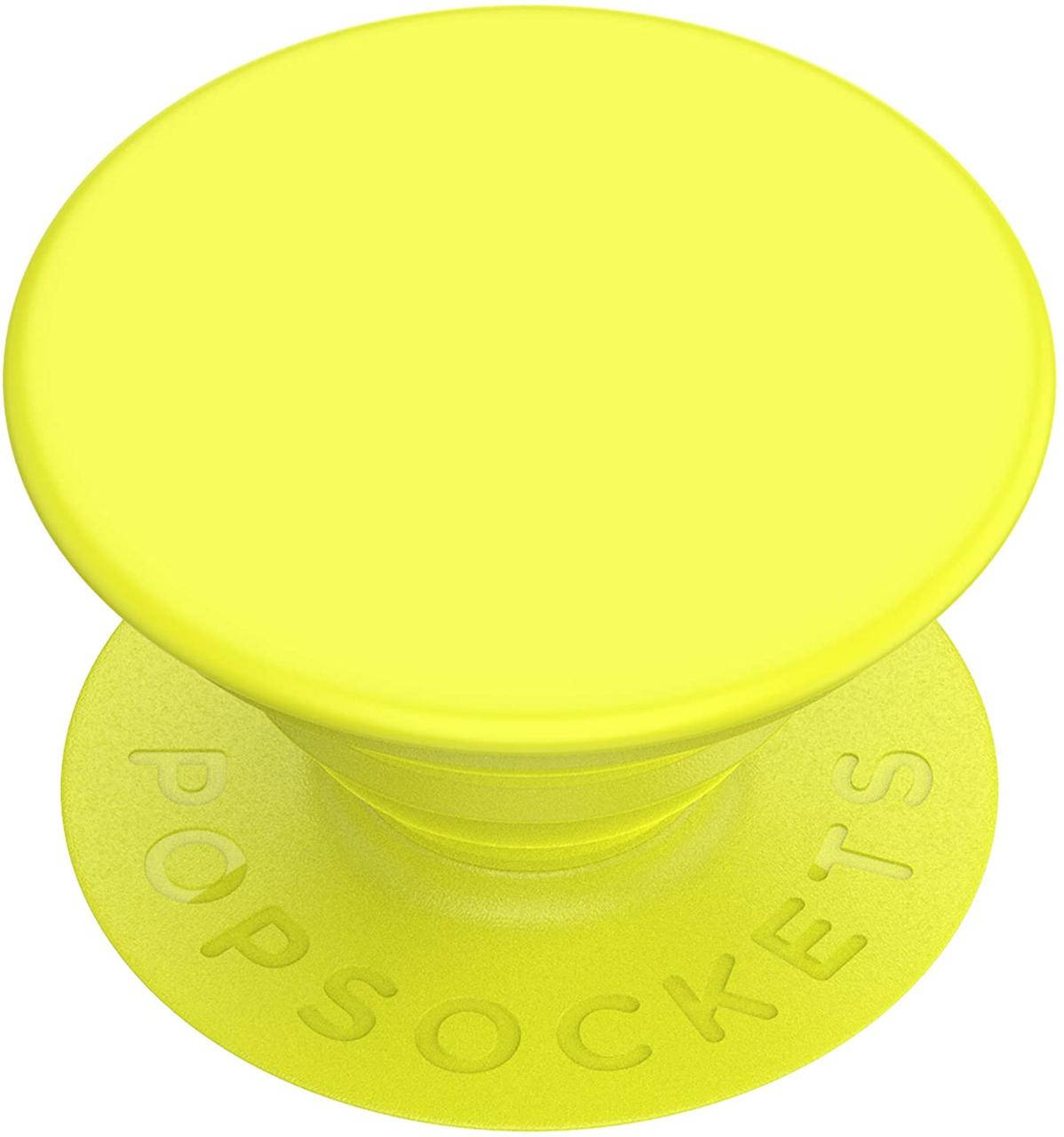

Держатель для смартфона PopSocket желтый метал попсокет
