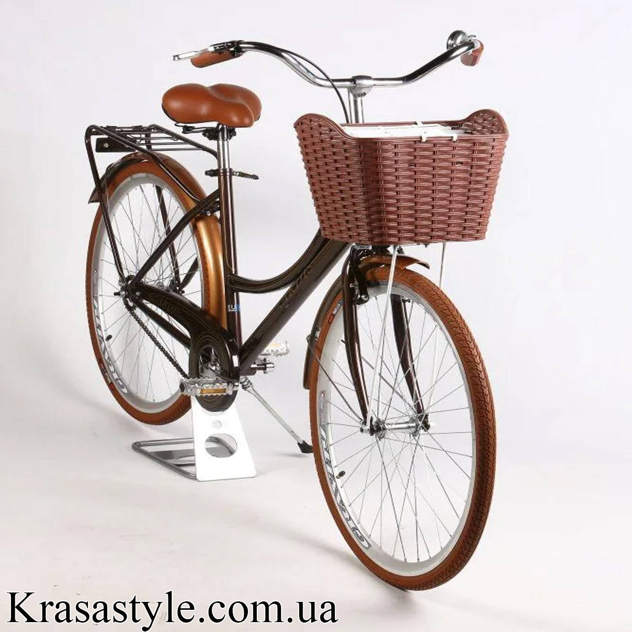 

Корзина на велосипед с креплениями на 28"