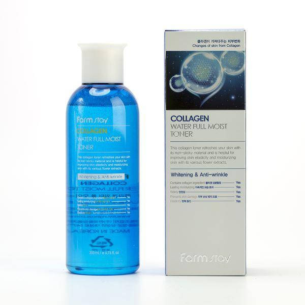 

Интенсивно увлажняющий тонер с коллагеном FarmStay Collagen Water Full Moist All Day Toner