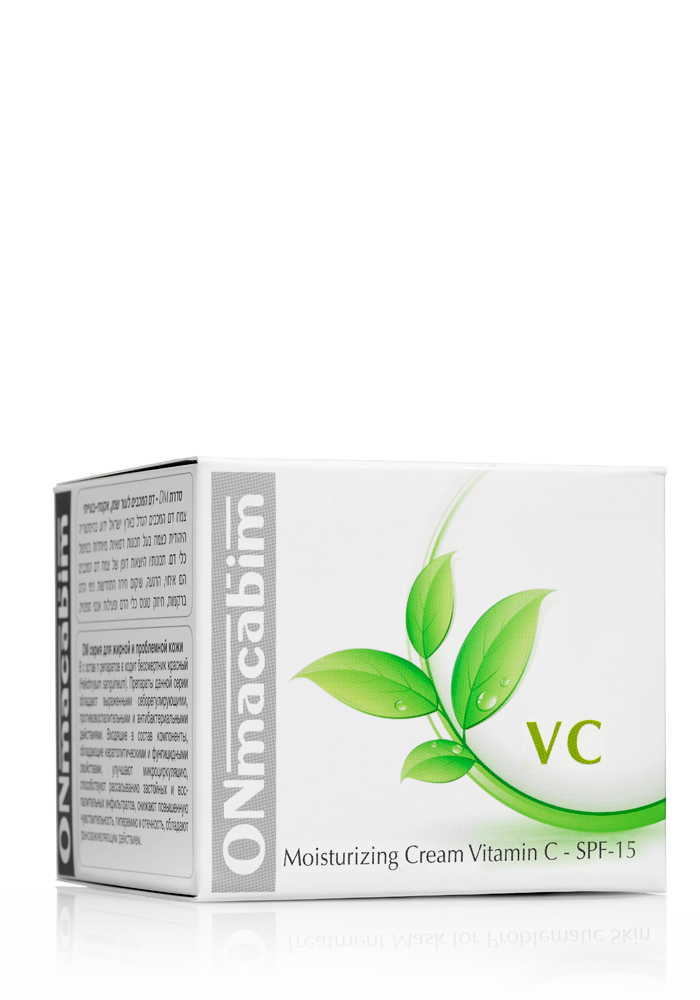 

Зволожуючий крем з вітаміном С VC Moisturizing Cream Vitamin С Spf 15 ONmacabim, 50 мл