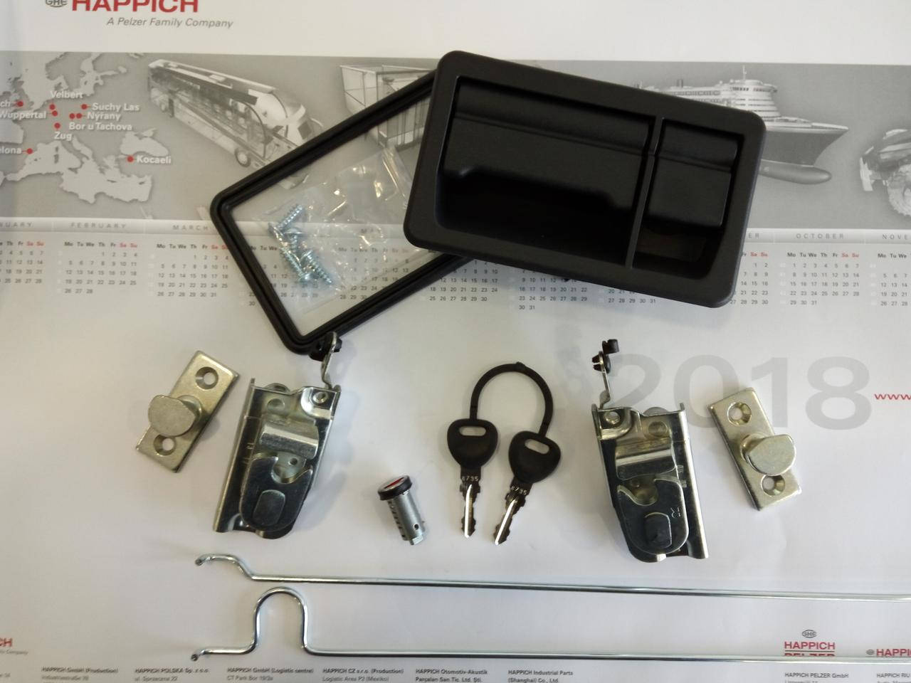 

Комплект замка багажника Эталон