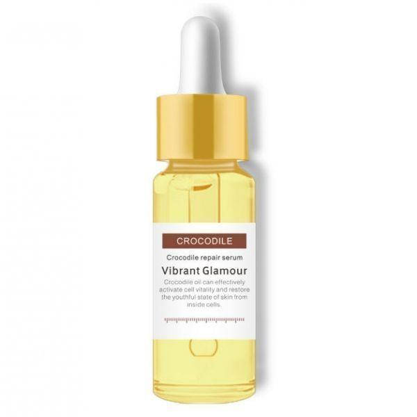 

Восстанавливающий серум для лица Crocodile repair Serum Vibrant Glamour с маслом крокодила 15 г