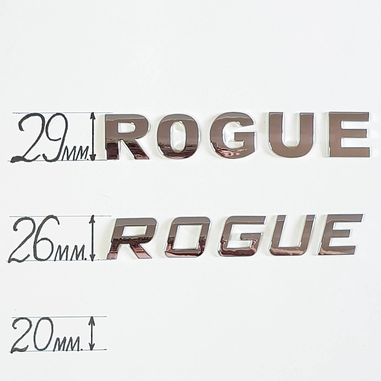 

Буквы ROGUE
