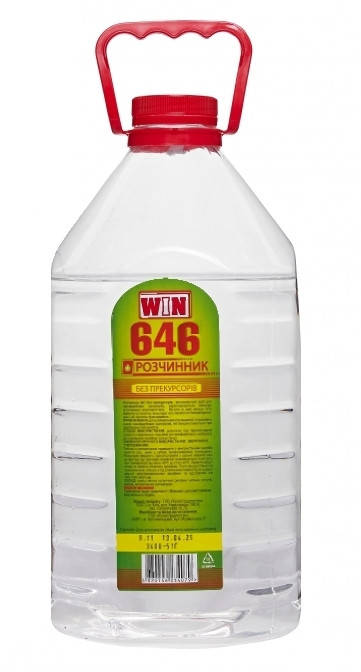 

Растворитель 646 WIN 3.4кг (5л)