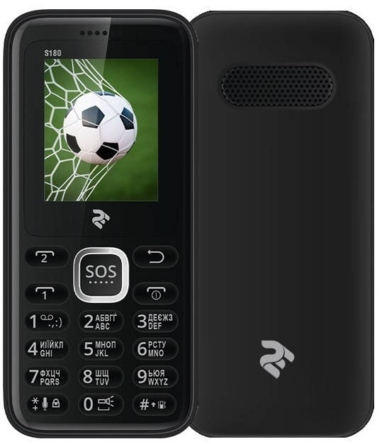 

Телефон 2E S180 DS Black