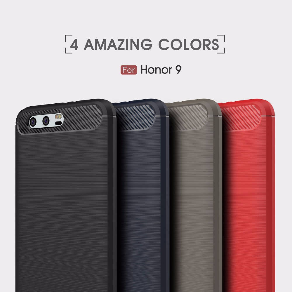 

TPU чехол накладка Urban для Honor 9 (4 цвета) черный