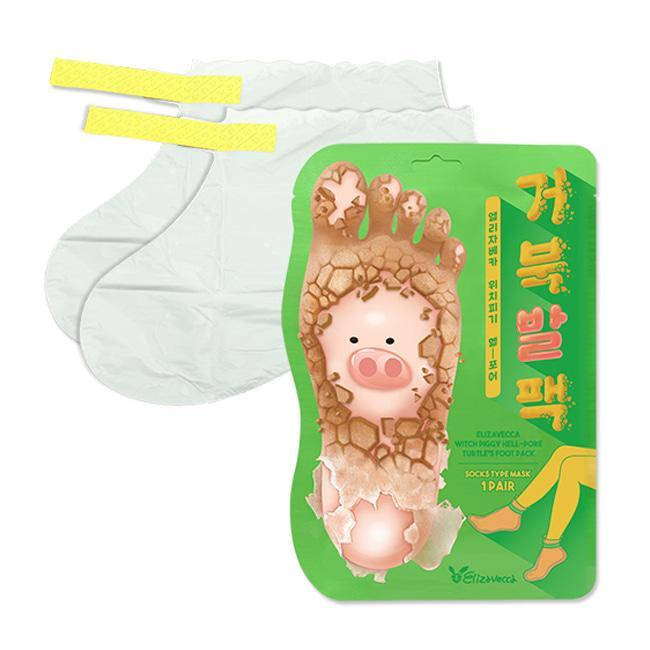 

Пилинг-носочки Elizavecca с фруктовыми экстрактами Turtle’s Foot Pack