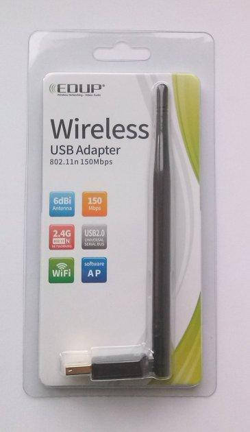 

USB адаптер Wifi EDUP 802.11n 150Mbps