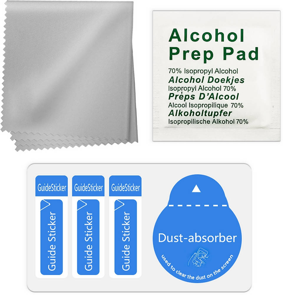 

Суперпак для установки защитного стекла (3 в 1)