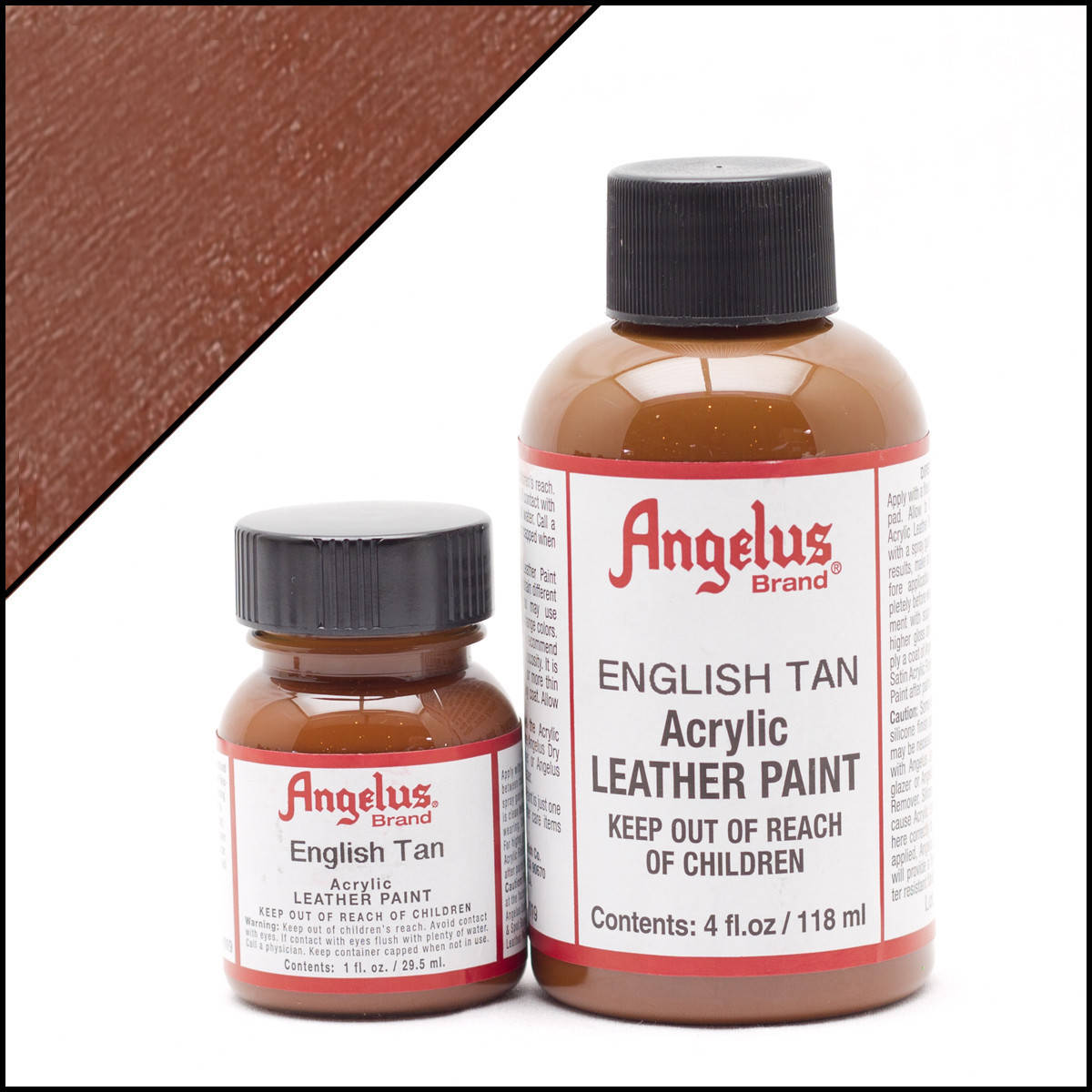 

Краска для кожи Angelus English Tan (английский коричневый)