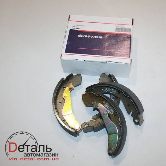 

Колодки тормозные Aveo задние "DAEWOO"