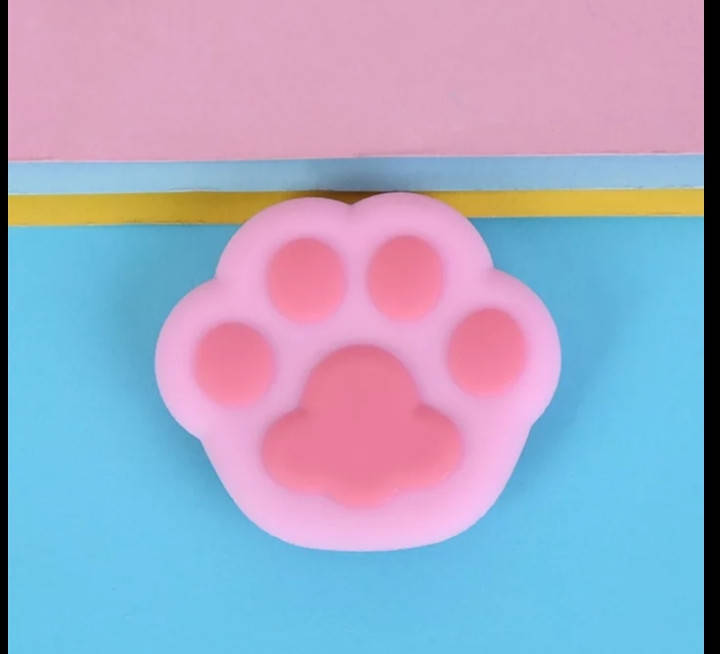 

Попсокет Popsocket для телефона Лапка розовая, Розовый