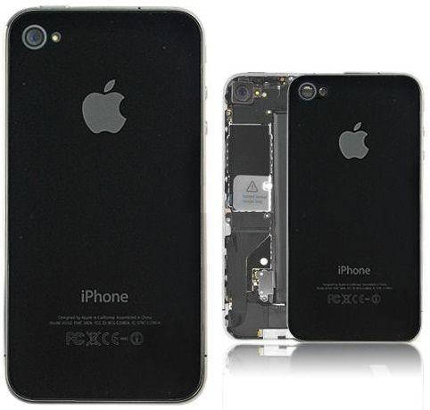 

Задняя крышка iPhone 4 Black, Черный