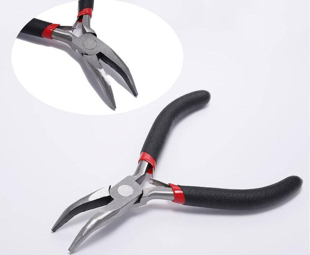 

Инструмент Тонкогубцы загнутые (утконосы загнутые) - 13,5см длина) (СИНДТЕКС-4449)