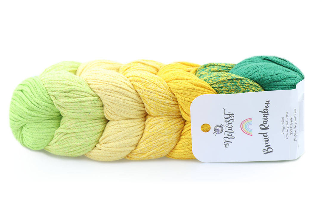 

ReTwisst Braid Rainbow, №09, Секционное крашение