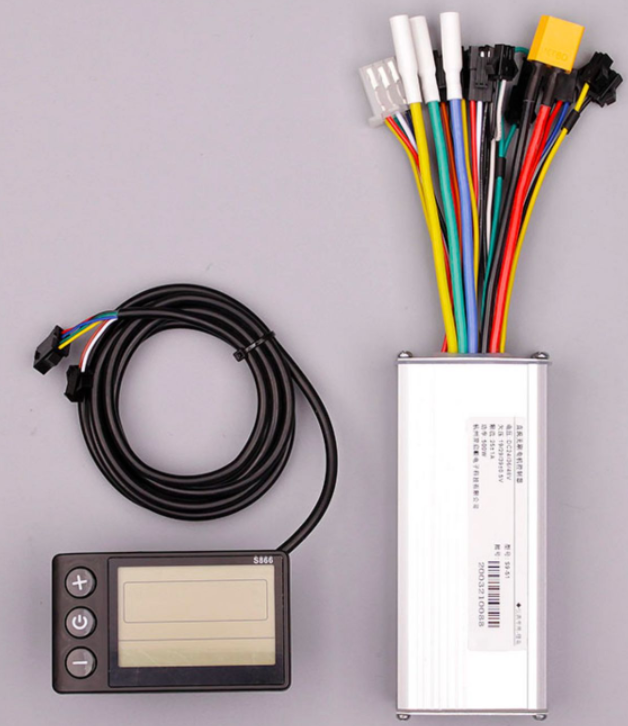 

Контроллер 24/36v/48v 500 W S866 с LCD дисплеем в комплекте